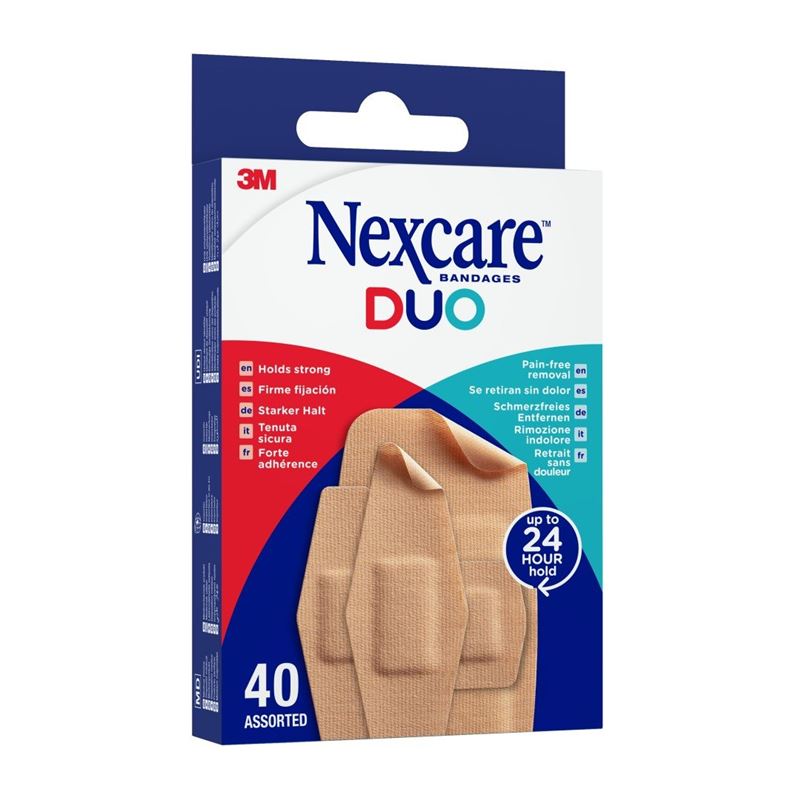 3M NEXCARE Pflaster Duo assortiert 40 Stk