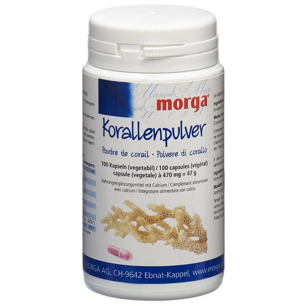 MORGA Korallenpulver Vegicaps 100 Stk