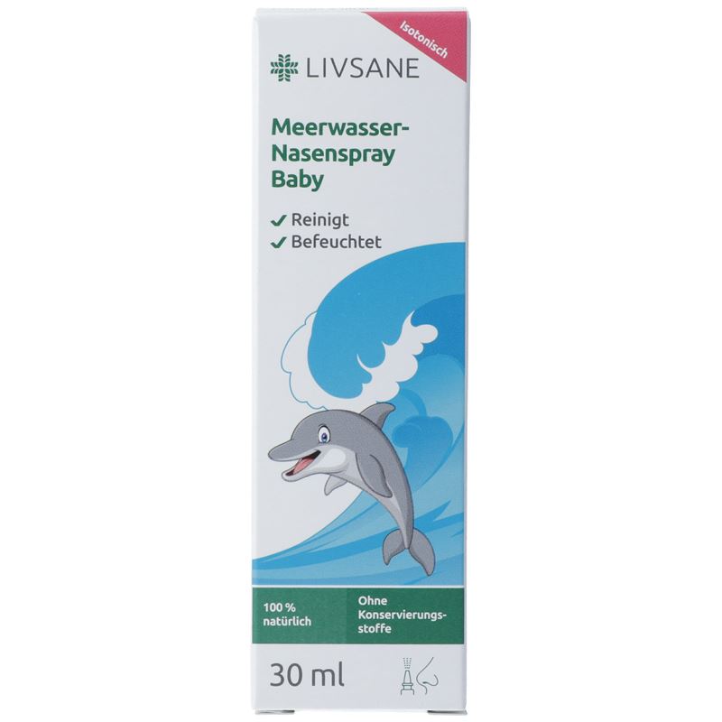 LIVSANE Nasenspray Baby Meerwasser 30 ml