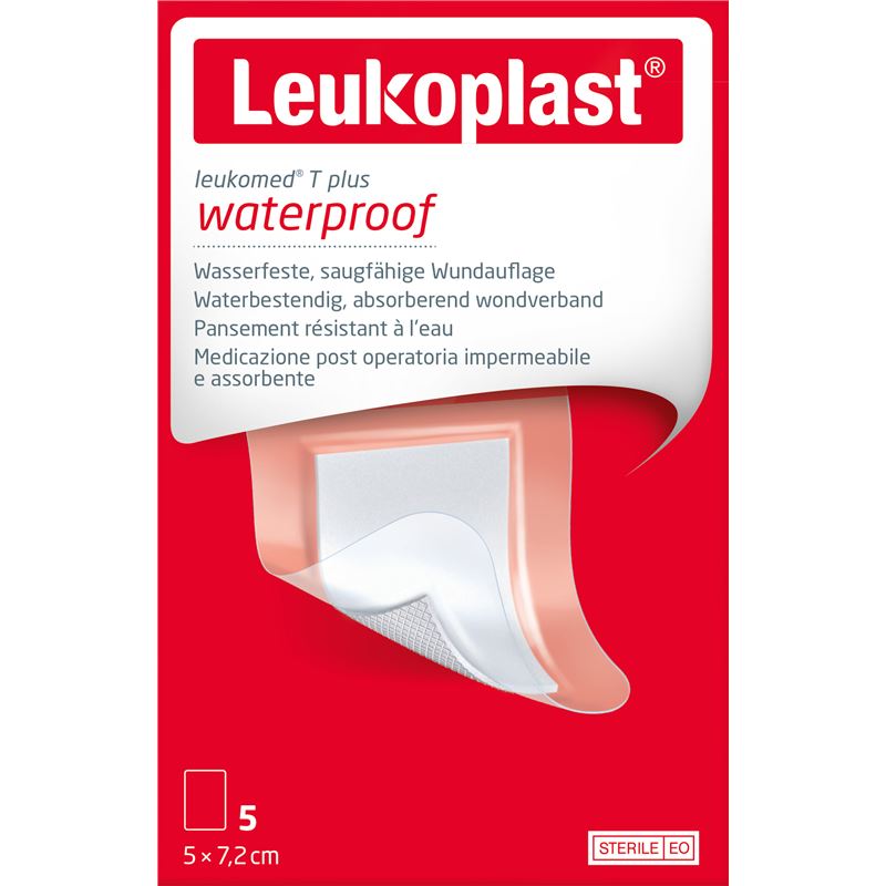 LEUKOPLAST Leukomed T+ 7.2x5cm steril 5 Stk