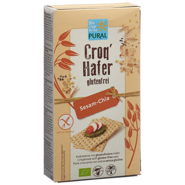 PURAL Croq'Hafer Sesam Chia glutenfrei 160 g