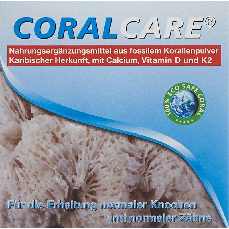 CORALCARE Coralcalcium 2000 mg VitD3 + K2 30 Stk
