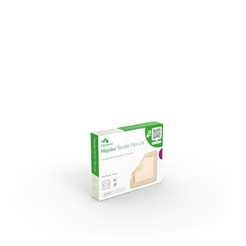 MEPILEX Border Flex Lite 7.5x7.5cm (n) 5 Stk