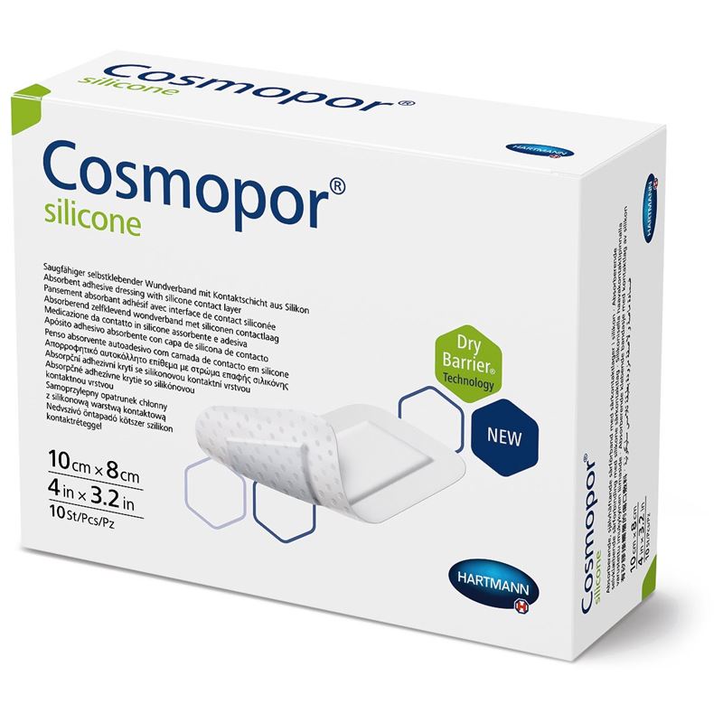 COSMOPOR silicone 10x8cm 10 Stk