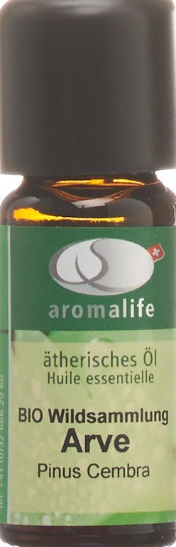 AROMALIFE Zirbelkiefer Arve Äth/Öl BIO Wild 10 ml
