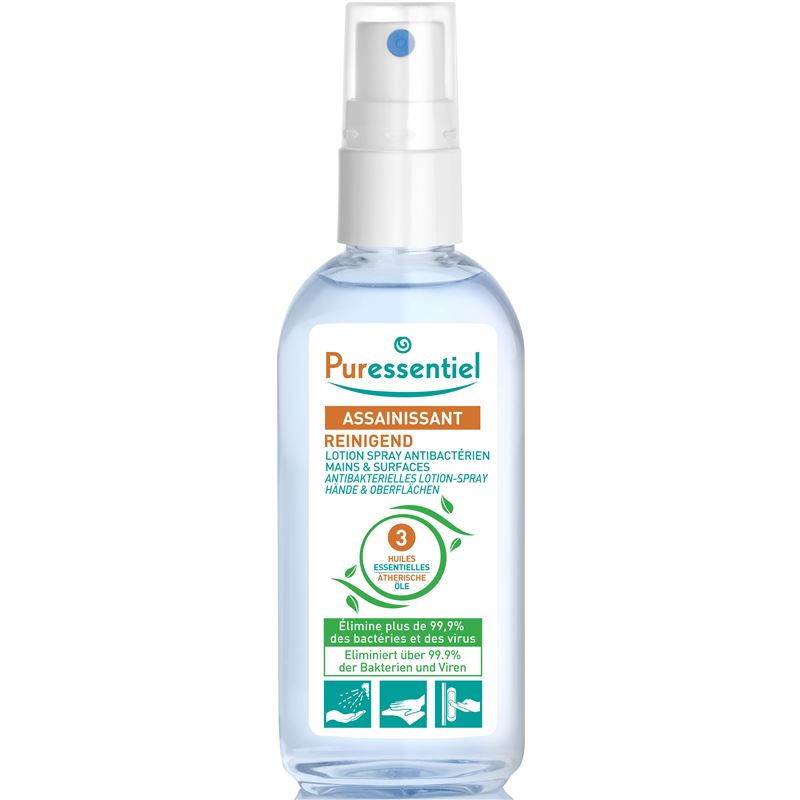 PURESSENTIEL Reinigend antibakt Lot Spr 80 ml