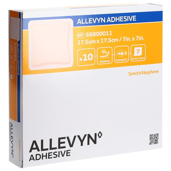 ALLEVYN ADHESIVE Wundverband 17.5x17.5cm 10 Stk