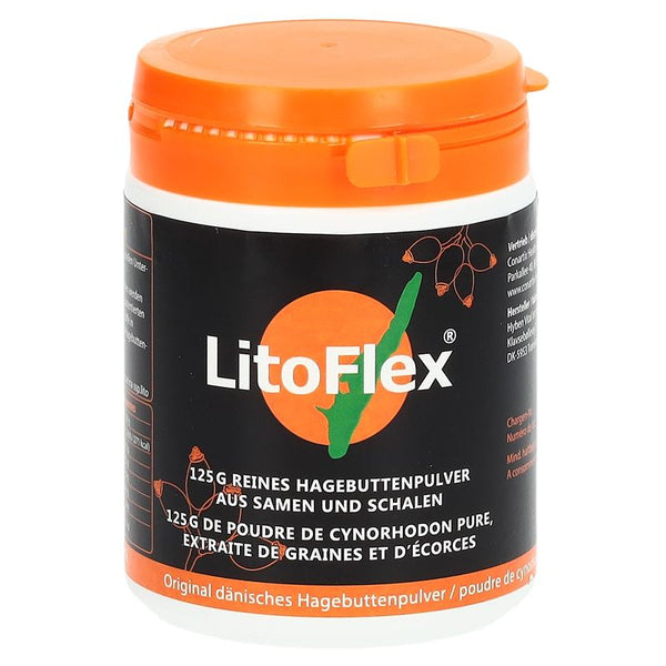 LITOFLEX orig dänisch Hagenbuttenpulver Ds 125 g