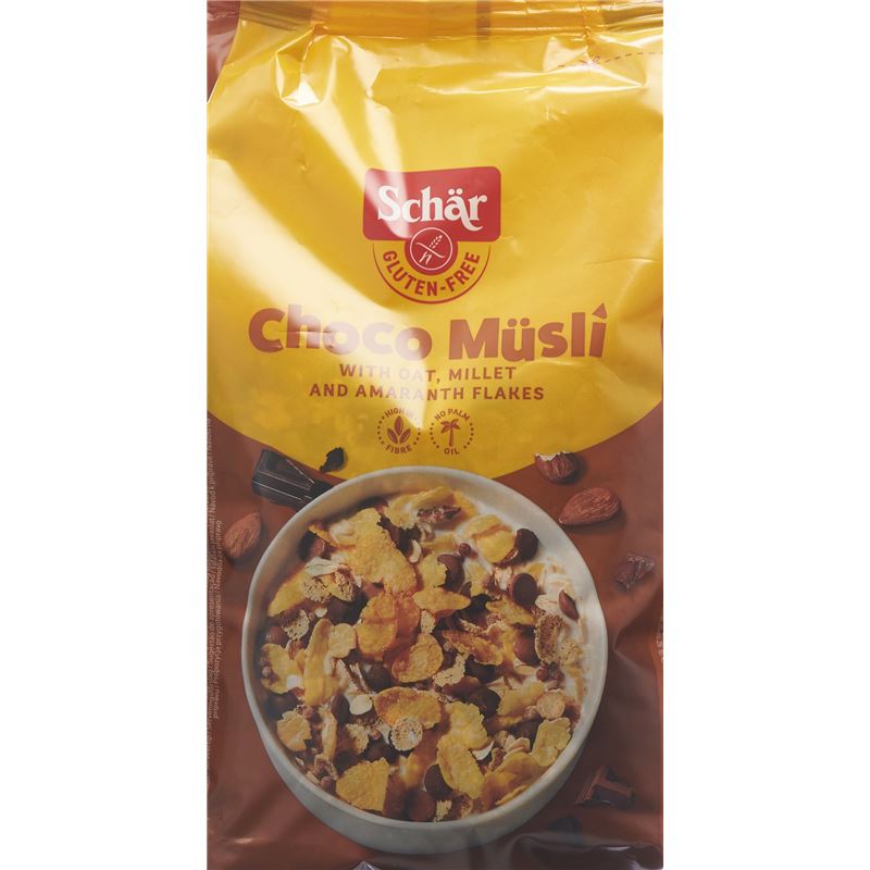 SCHÄR Choco Müesli glutenfrei Btl 375 g