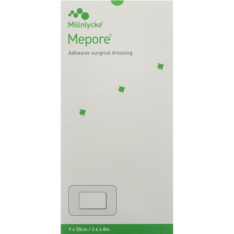 MEPORE Wundverband 20x9cm Wundki 15x5cm (n) 30 Stk