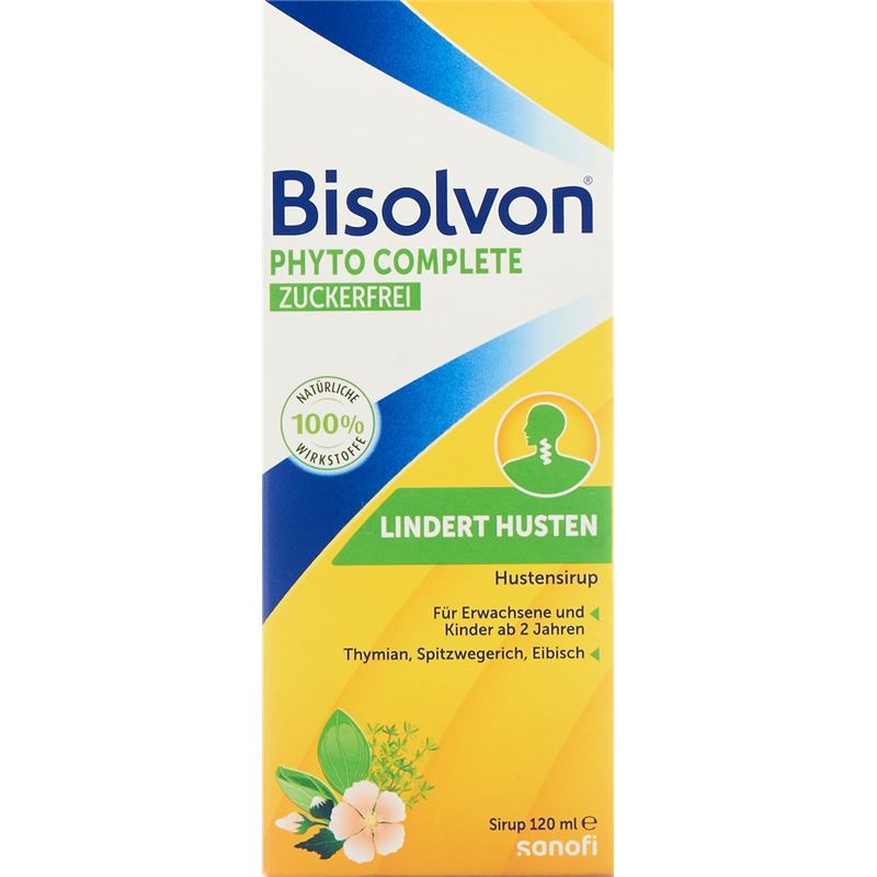 BISOLVON Phyto Compl Hustensirup zuckerfr 120 ml