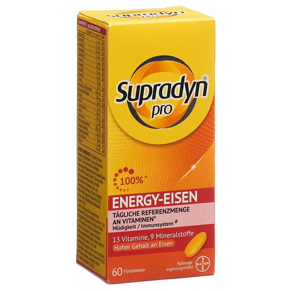 SUPRADYN PRO energy eisen Filmtabl 60 Stk