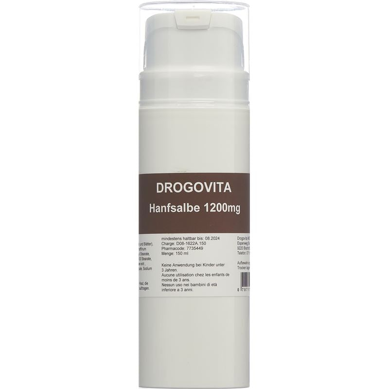 DROGOVITA Hanfsalbe 1200 mg Disp 150 ml