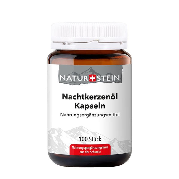 NATURSTEIN Nachtkerzenöl Kaps Glasfl 100 Stk
