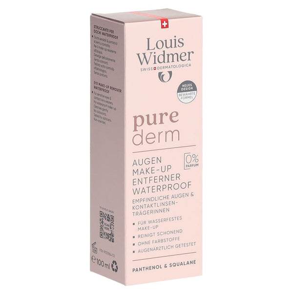 WIDMER Purederm Augen Make-up Entf Waterpr 100 ml
