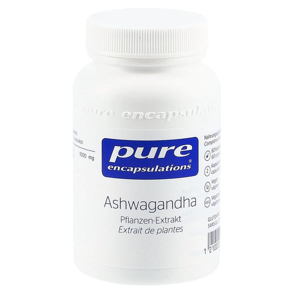 PURE Ashwagandha Kaps Ds 60 Stk