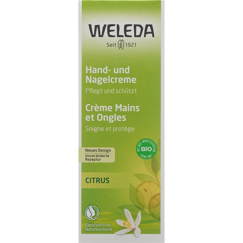 WELEDA Hand- und Nagelcreme Citrus Tb 50 ml