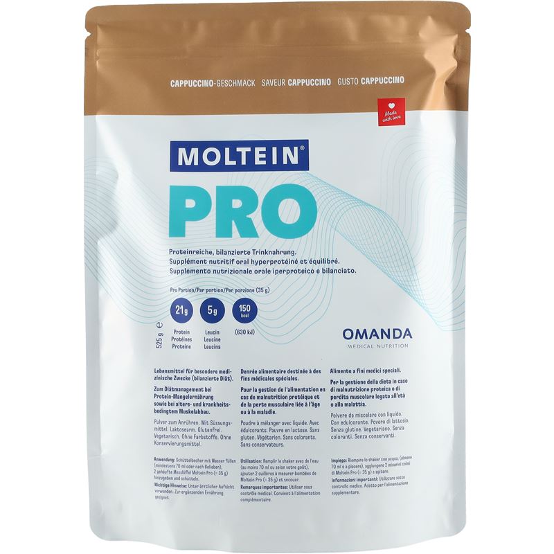 MOLTEIN PRO 1.5 Cappuccino Btl 525 g