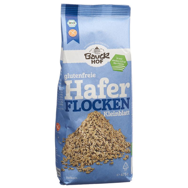 BAUCKHOF Haferflocken Kleinblatt glutenfr 475 g