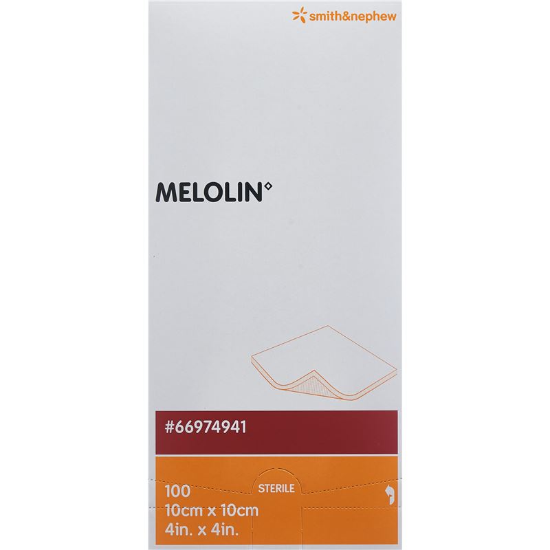 MELOLIN Wundkompressen 10x10cm steril 100 Stk