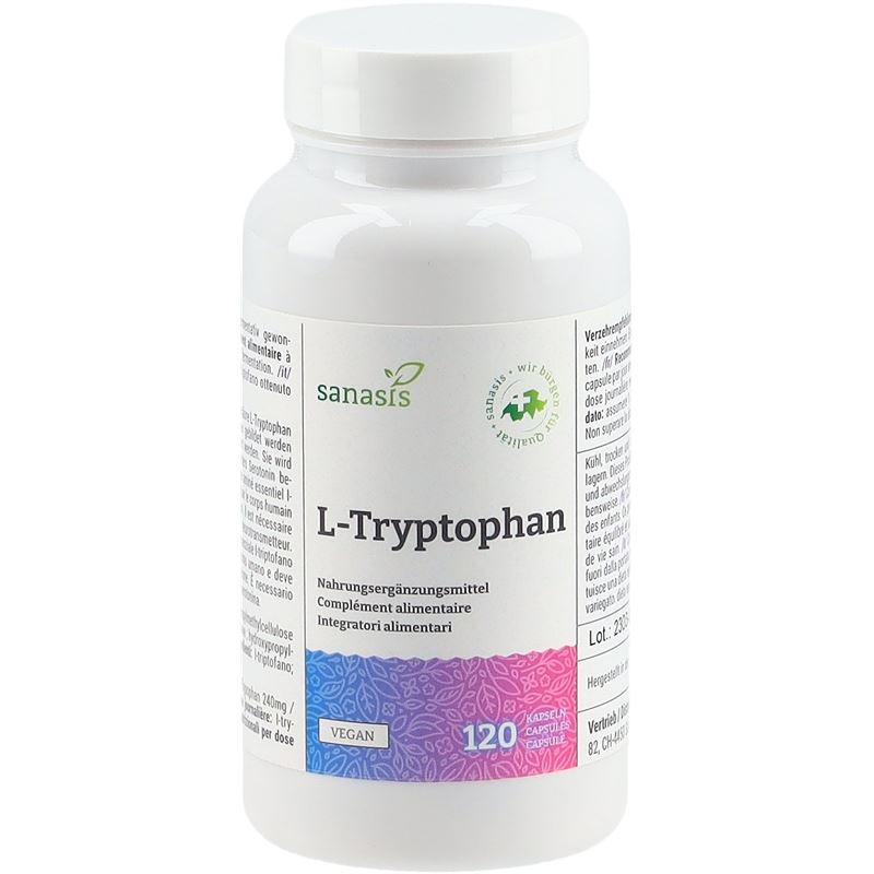 SANASIS L-Tryptophan Kaps Ds 120 Stk