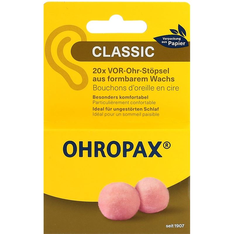 OHROPAX Ohrstöpsel Classic 20 Stk