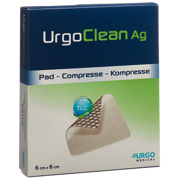 URGOCLEAN Ag Hydro Polyacryl 6x6cm haft 10 Stk