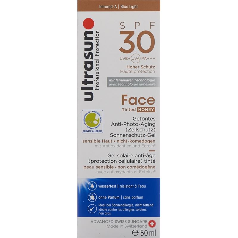ULTRASUN Face Tinted Honey SPF 30 50 ml