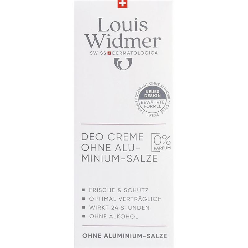 WIDMER Deo Creme o Alu o Parf (n) 40 ml