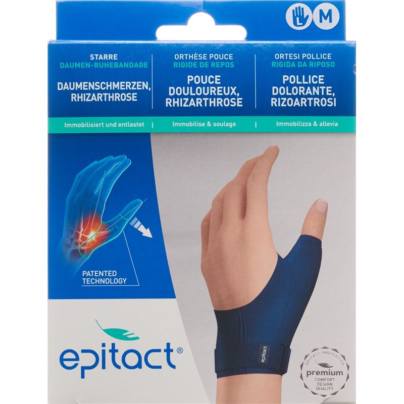 EPITACT starre Daumen-Ruhebandage M links