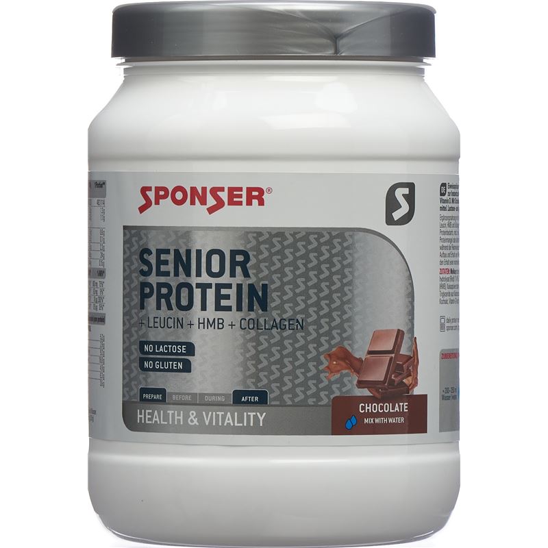 SPONSER Senior Protein Plv Chocolate Ds 455 g