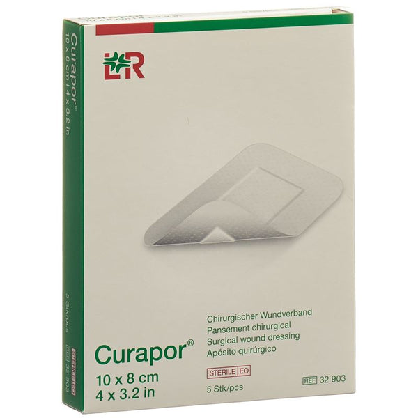 CURAPOR Chirurgisch Wundverband 10x8cm st 5 Stk
