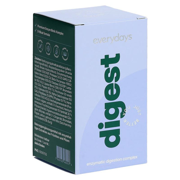 EVERYDAYS Digest Enzym Verdauungskompl Kaps 60 Stk