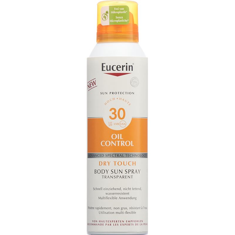 EUCERIN SUN Body Spr Oil Cont D Touch LSF30 200 ml
