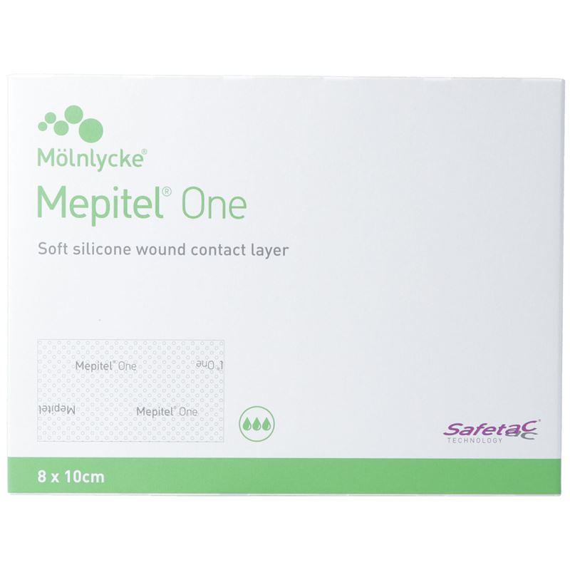 MEPITEL One Wundverband 8x10cm (neu) 5 Stk