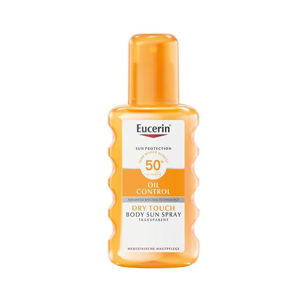 EUCERIN SUN Body Oil Cont Dry T tr LSF50+ 200 ml