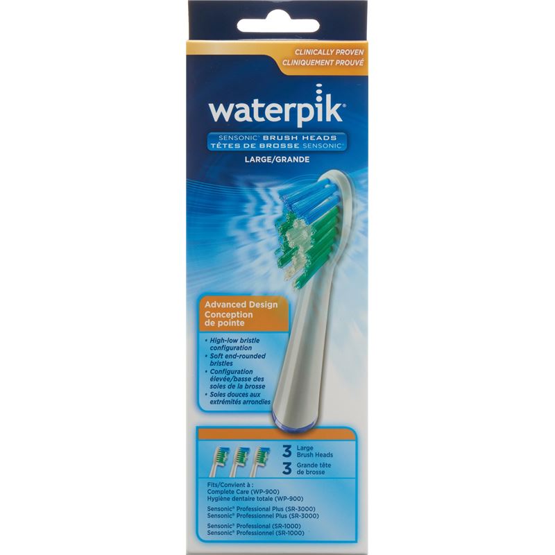 WATERPIK Aufsteckbürsten Standard SRRB-3E 3 Stk