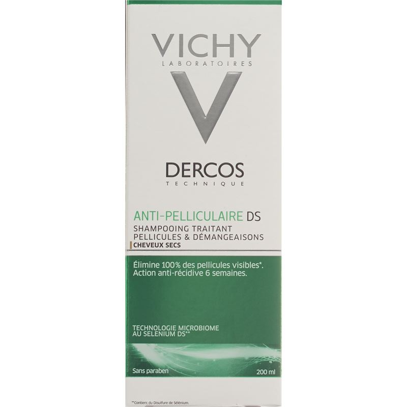 VICHY Dercos Shampoo Anti-Pell chev sec FR 200 ml