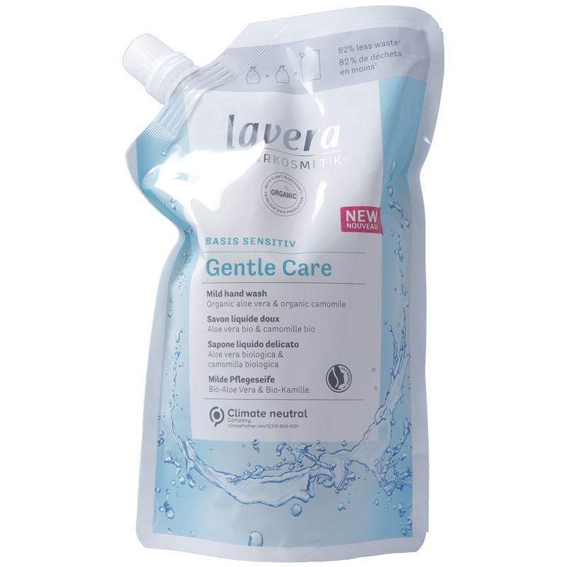 LAVERA Pflegeseife Gentle Care Nachfüllbtl 500 ml