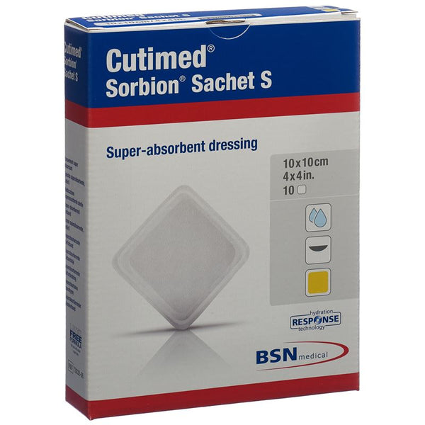CUTIMED Sorbion Sachet S 10x10cm 10 Stk