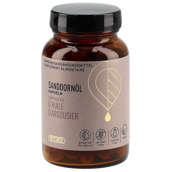PHYTOMED Sanddornöl Kaps Glas 120 Stk
