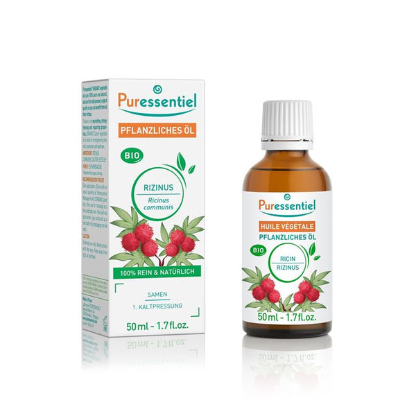 PURESSENTIEL Pflanzenöl Rizinus Bio Fl 50 ml