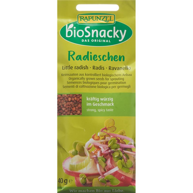 BIOSNACKY Radieschen Btl 40 g