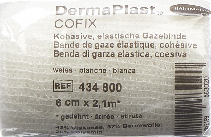 DERMAPLAST CoFix 6cmx2.1m weiss