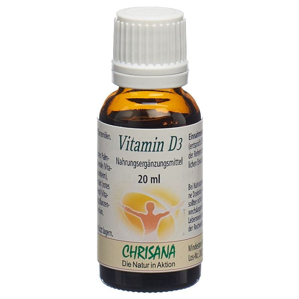 CHRISANA Vitamin D3 Tropfen Tropffl 20 ml