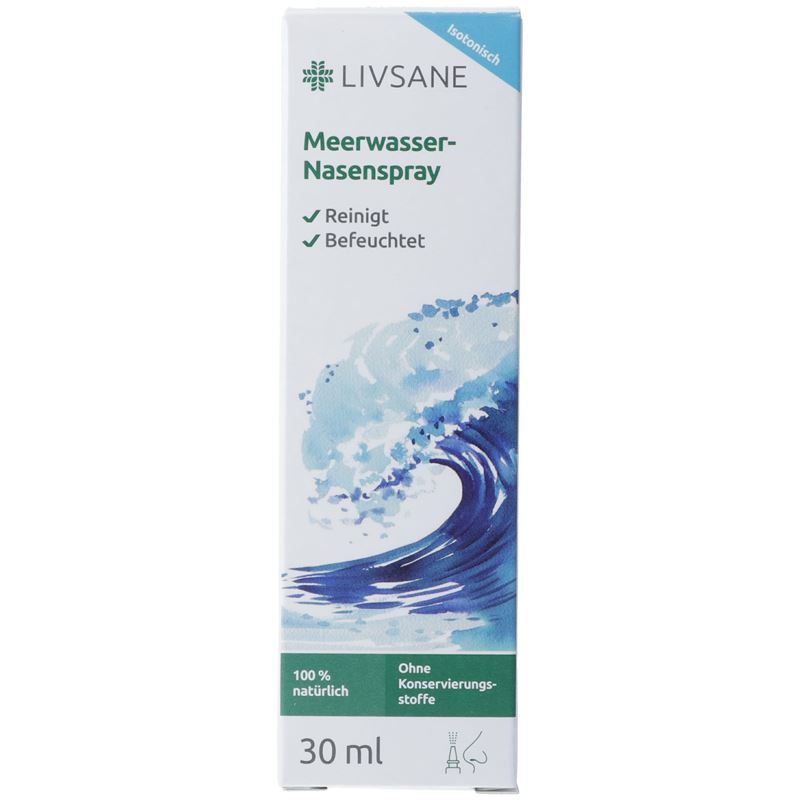 LIVSANE Nasenspray isotonisches Meerwasser 30 ml