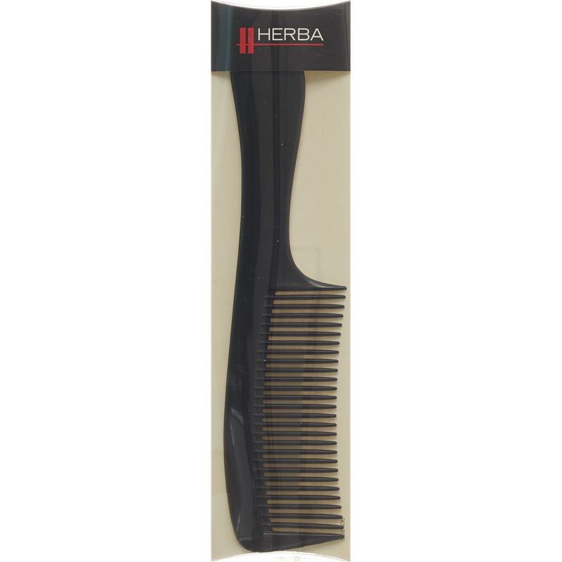 HERBA Griffkamm Kunststoff schwarz