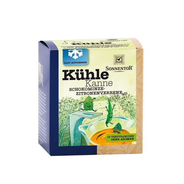 SONNENTOR Kühle Kanne Teepyr Schokom-Zi BIO 16 Stk