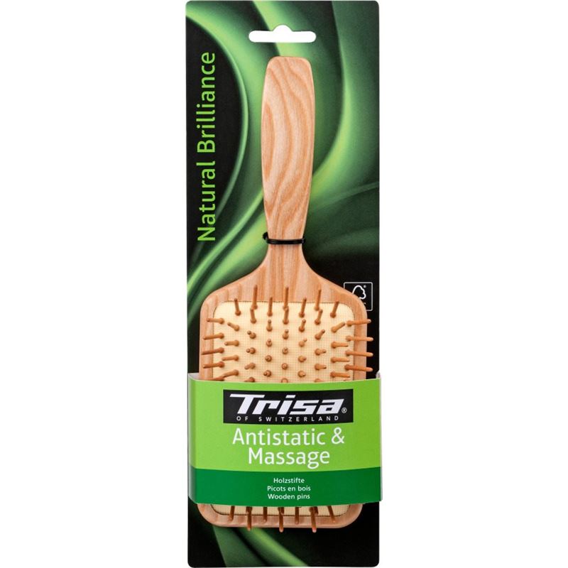 TRISA Natural Brilliance Haarbürste Paddle