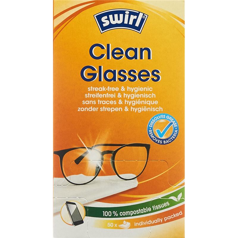 SWIRL Brillenputztücher 50 Stk